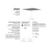 PARASOL PLAZA - Imagen 4